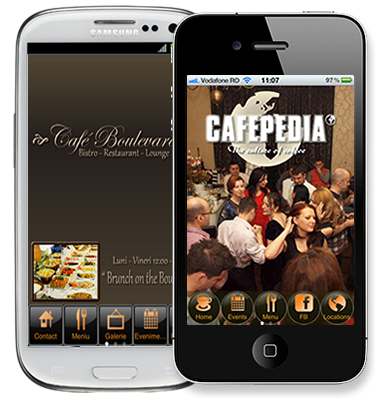 Aplicatii Mobile pentru Cafenele